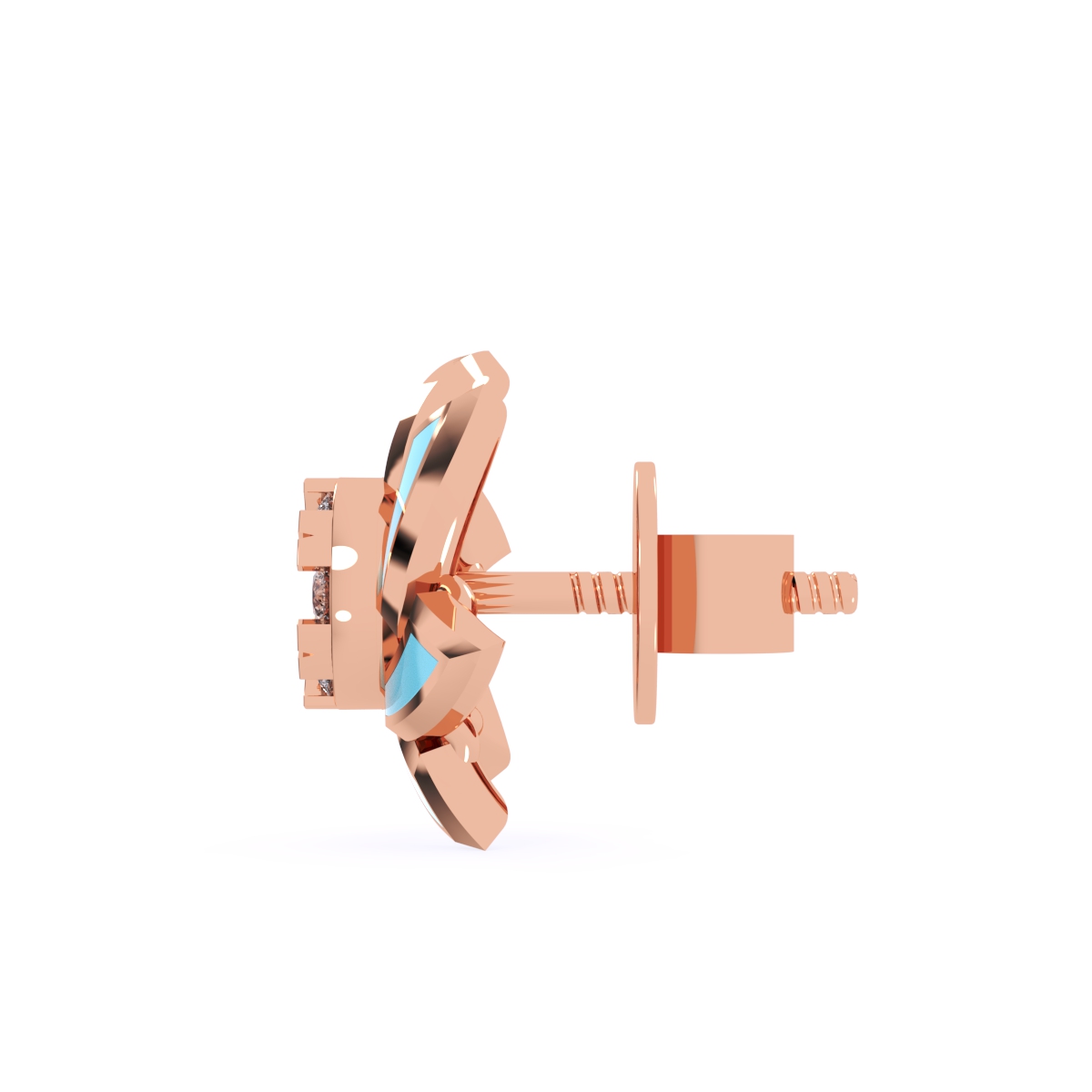 Dazzle Unique Lab Grown Hoop Earrings
